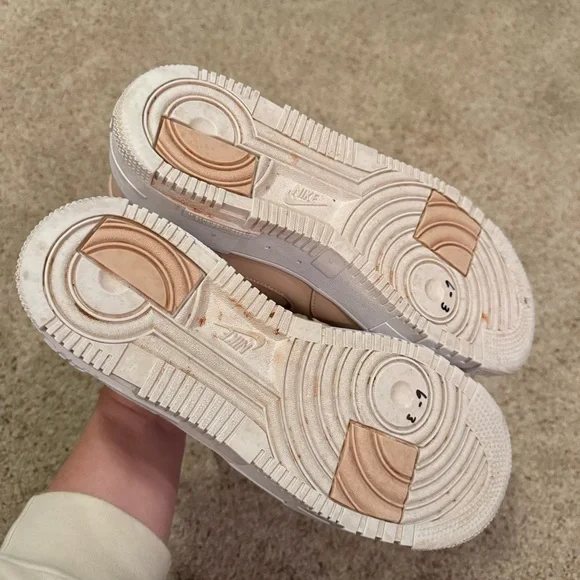Nike Air Force 1 Pixel "Particle Beige" Sneakers - Women’s Size 11.5 - Picture 7 of 9